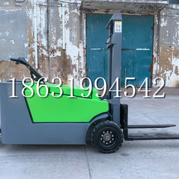 鹿草乡小型电动叉车1吨2吨步行站驾式电瓶堆高充电装卸车液压升降车铲车
